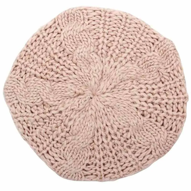 Women Hats Beanies Knitted Cap Crochet Hat Ear Protect Casual Cap SM6