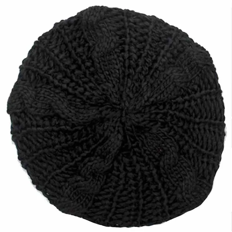 Women Hats Beanies Knitted Cap Crochet Hat Ear Protect Casual Cap SM6