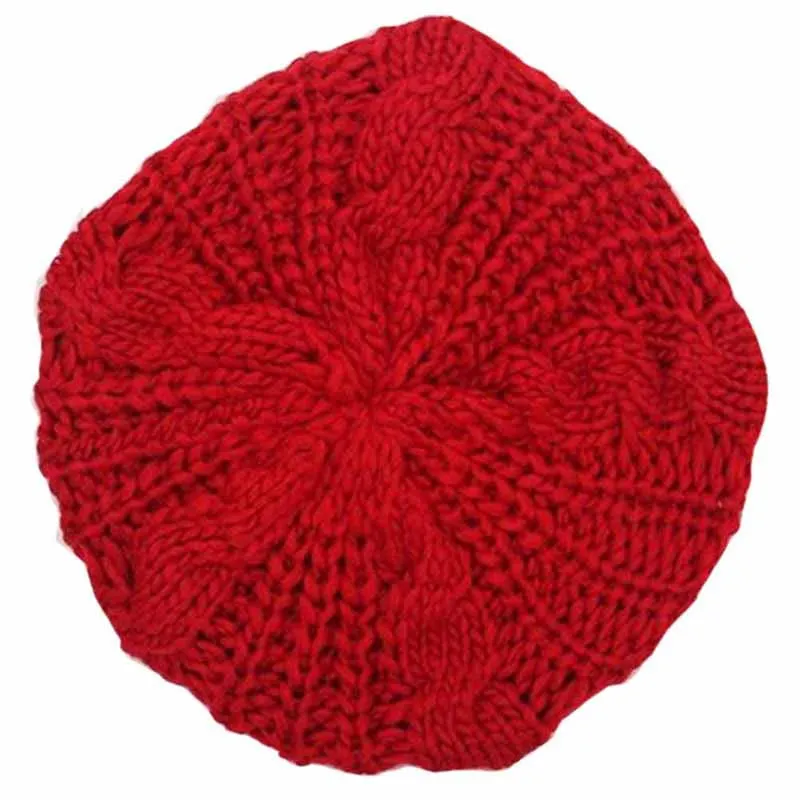 Women Hats Beanies Knitted Cap Crochet Hat Ear Protect Casual Cap SM6