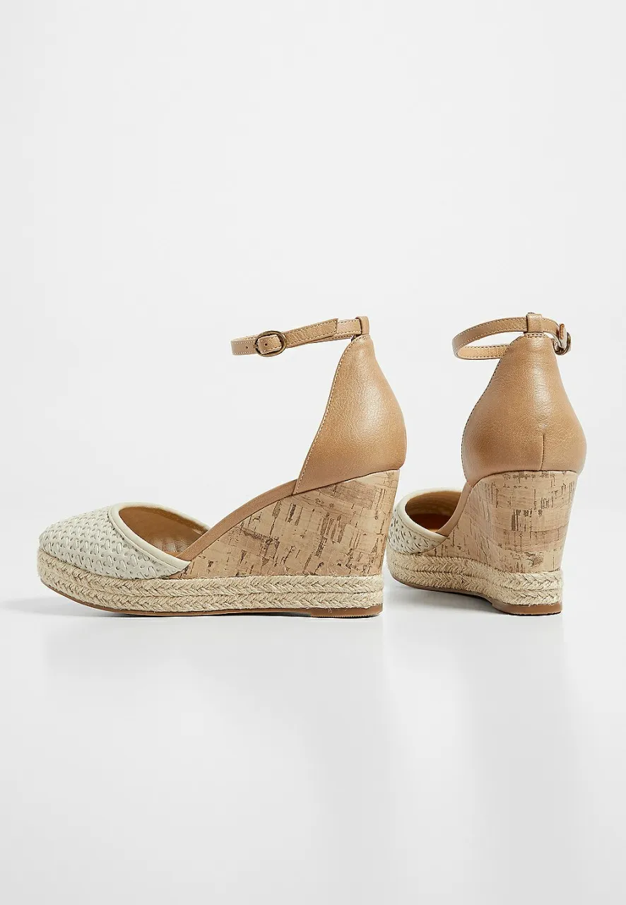 Women Maurices Heels & Wedges | Faith Espadrille Wedge