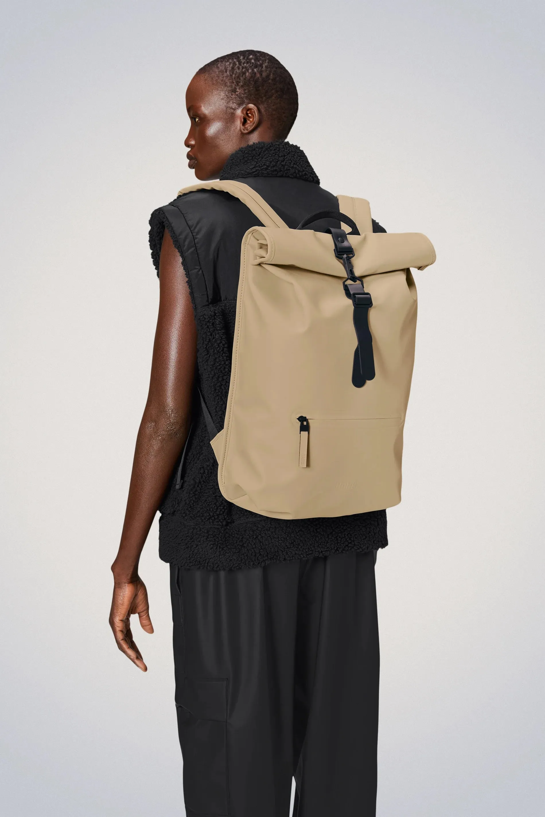 Zaino rolltop rucksack sand